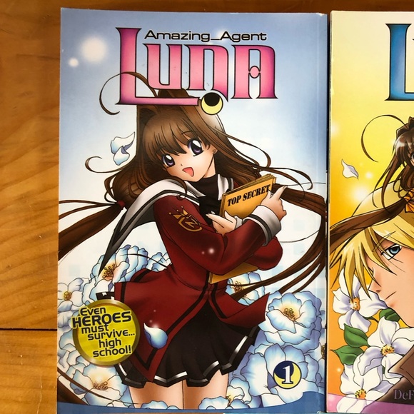 Amazing Agent Luna Manga Volume 1, 2, & 4 Nunzio DeFilippis Christina Weir Shiei - Picture 3 of 9